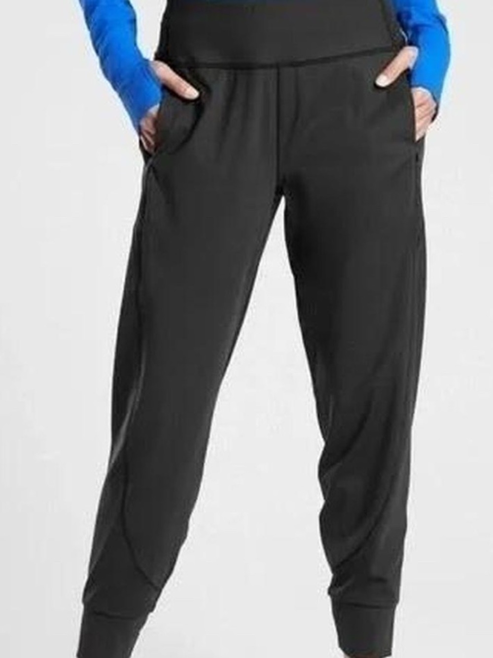 Athleta Distance Jogger Black Athletic Pants - Performance Casual XXS